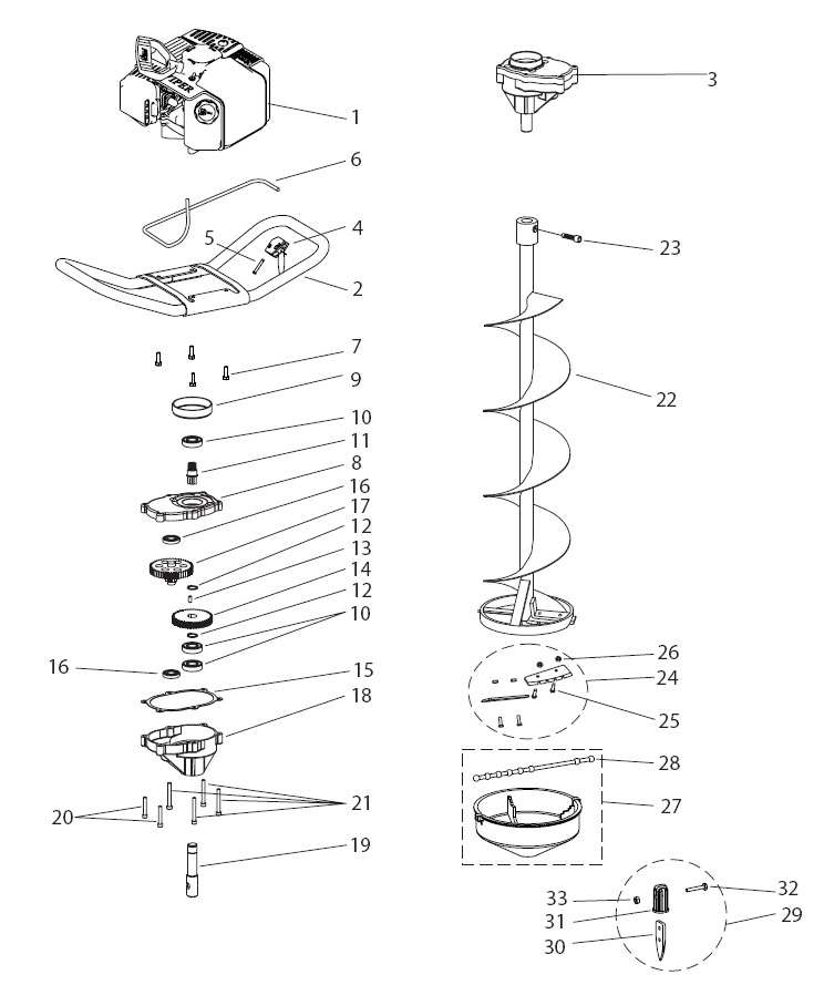 Eskimo Mako M43 Parts Eskimo M43 Parts